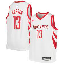 Houston rockets 13 white red jersey