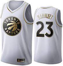 Maillot Vanvleet 23 blanc des Raptors de Toronto