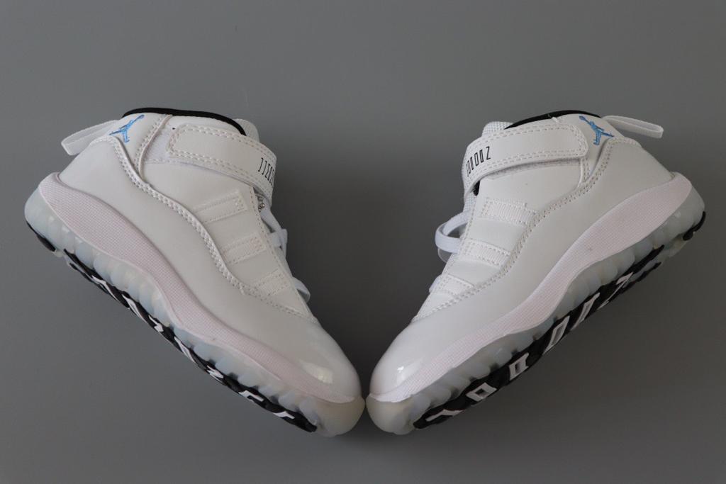 Joe 11 chaussures montantes entièrement blanches