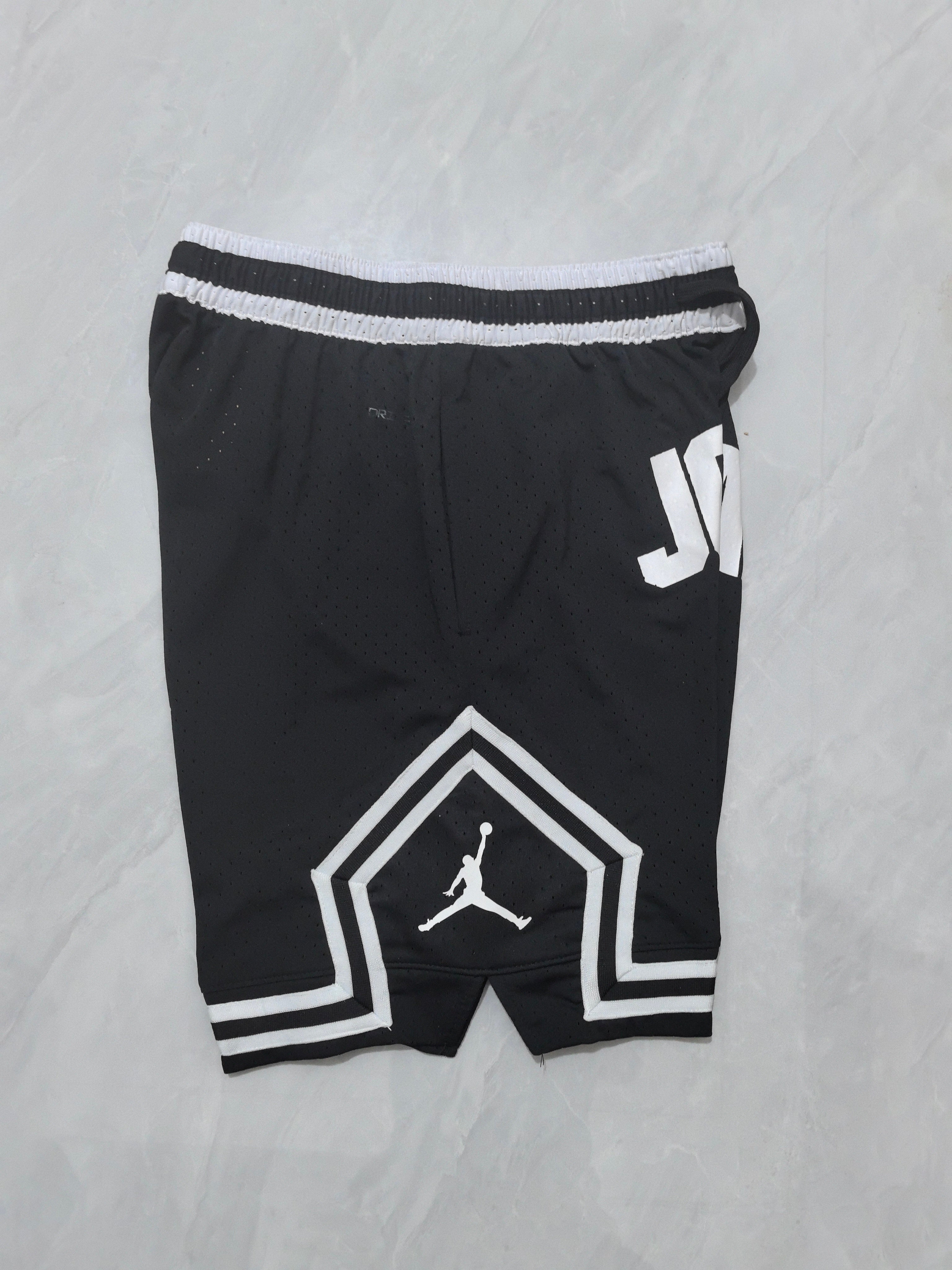 Jordan A-12 Black Watermark Basketball Shorts