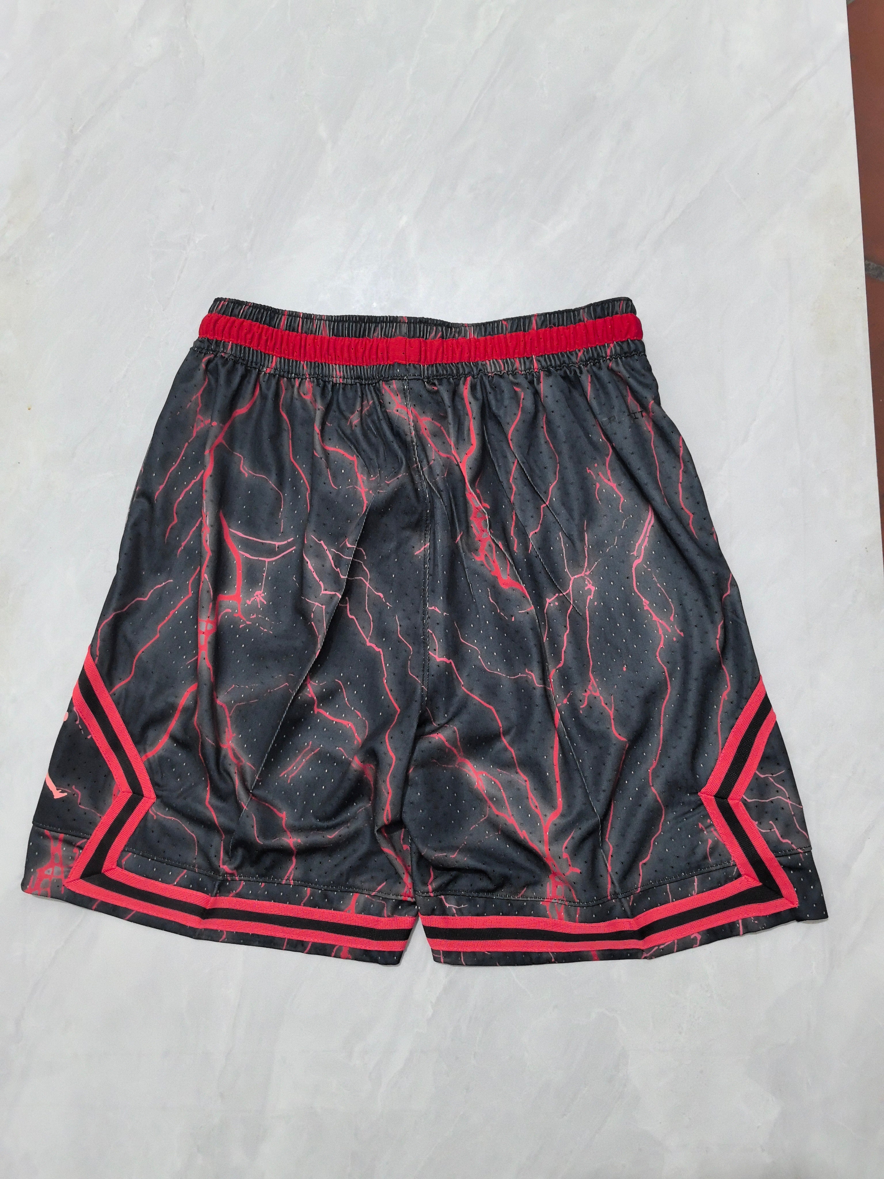 Jordan B-6 Lightning Red Shorts
