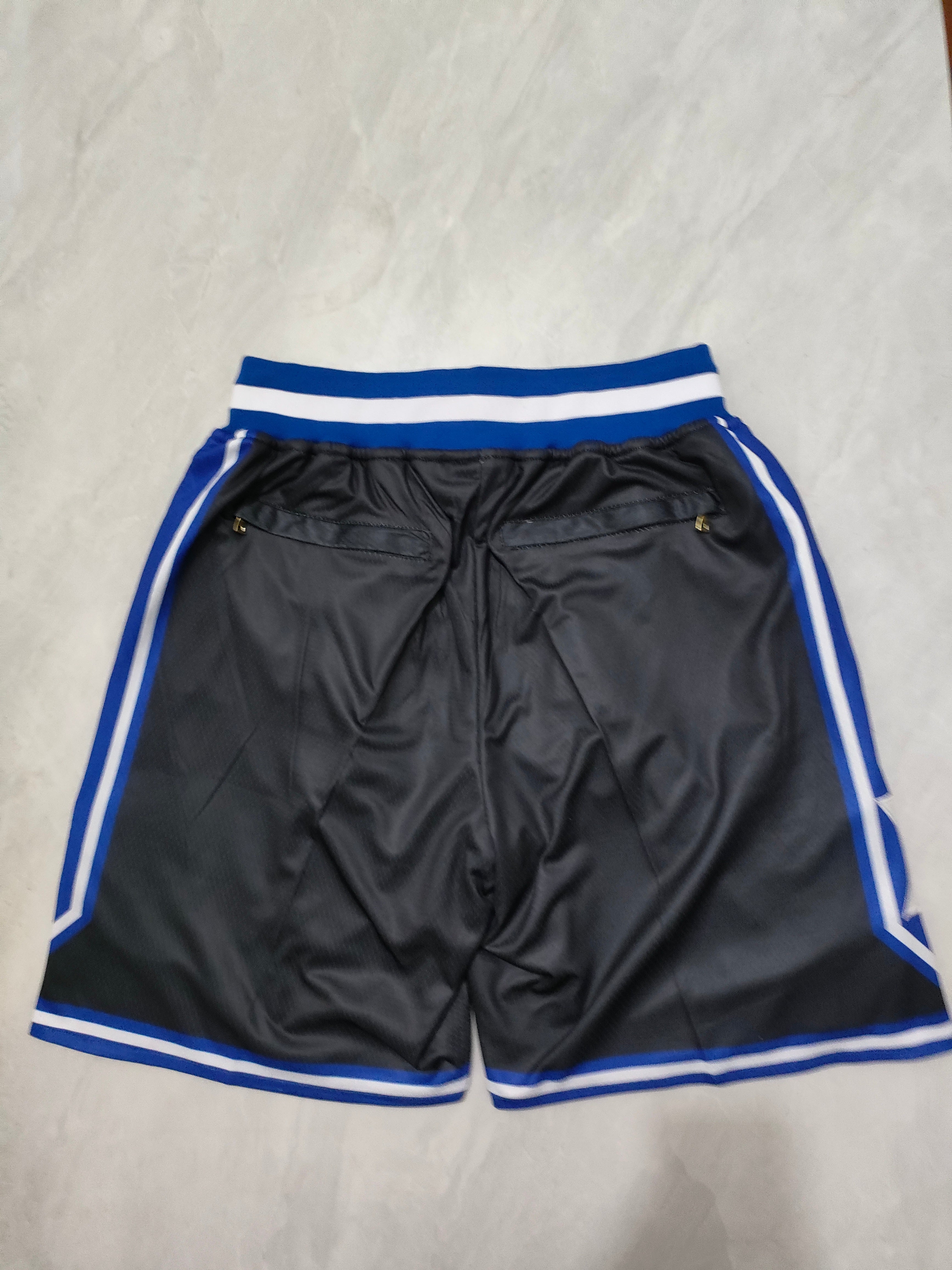 Duke Black Pocket Shorts