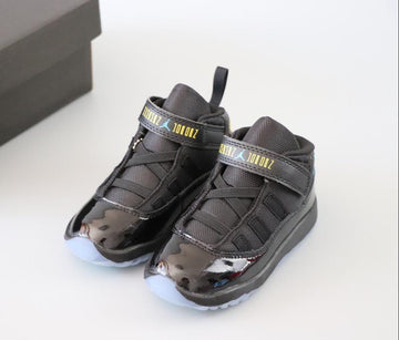 Joe 11 chaussures montantes noires et bleues