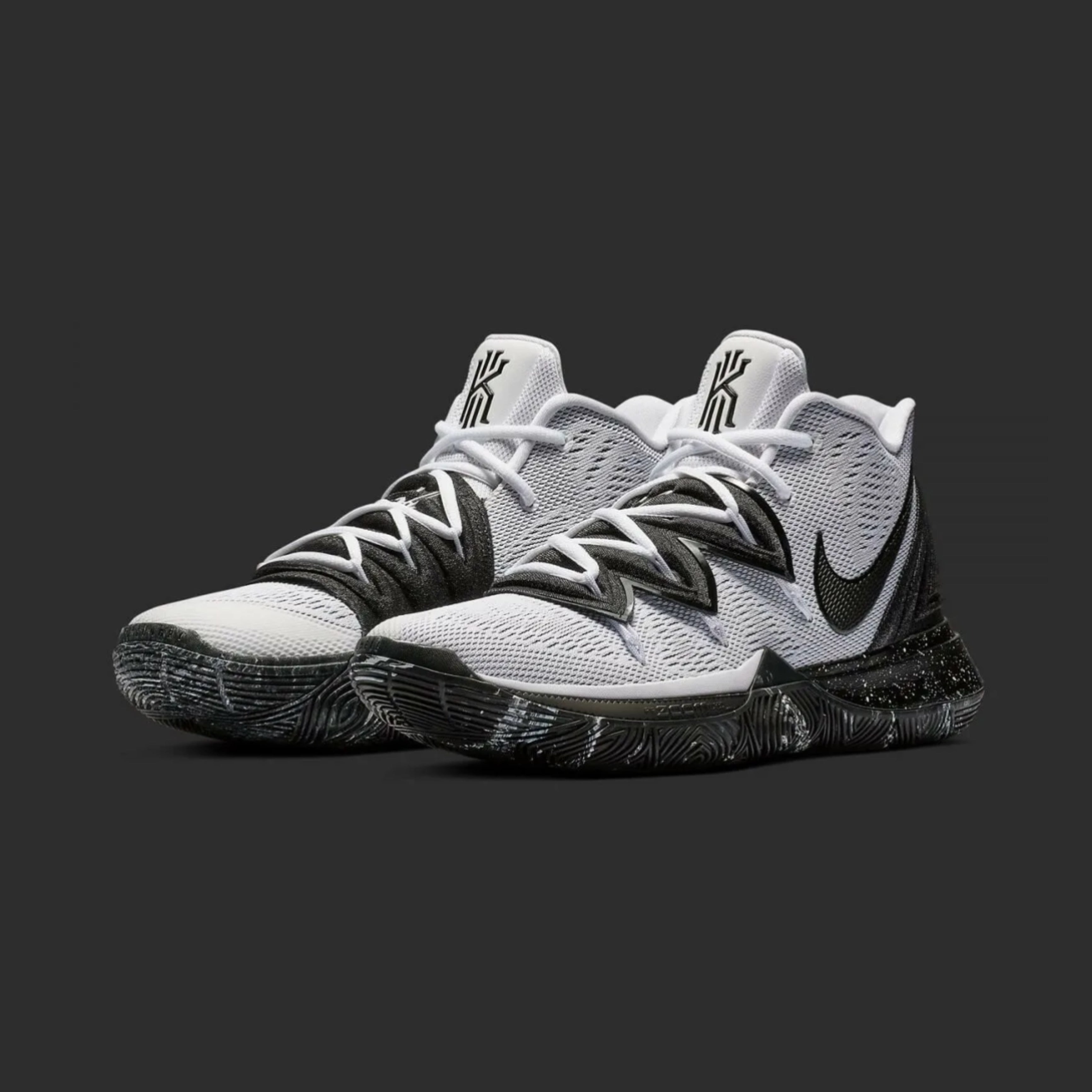 Nike Kyrie 5 black and white
