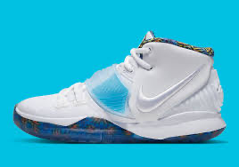 Nike Kyrie 6 Blanc et Bleu