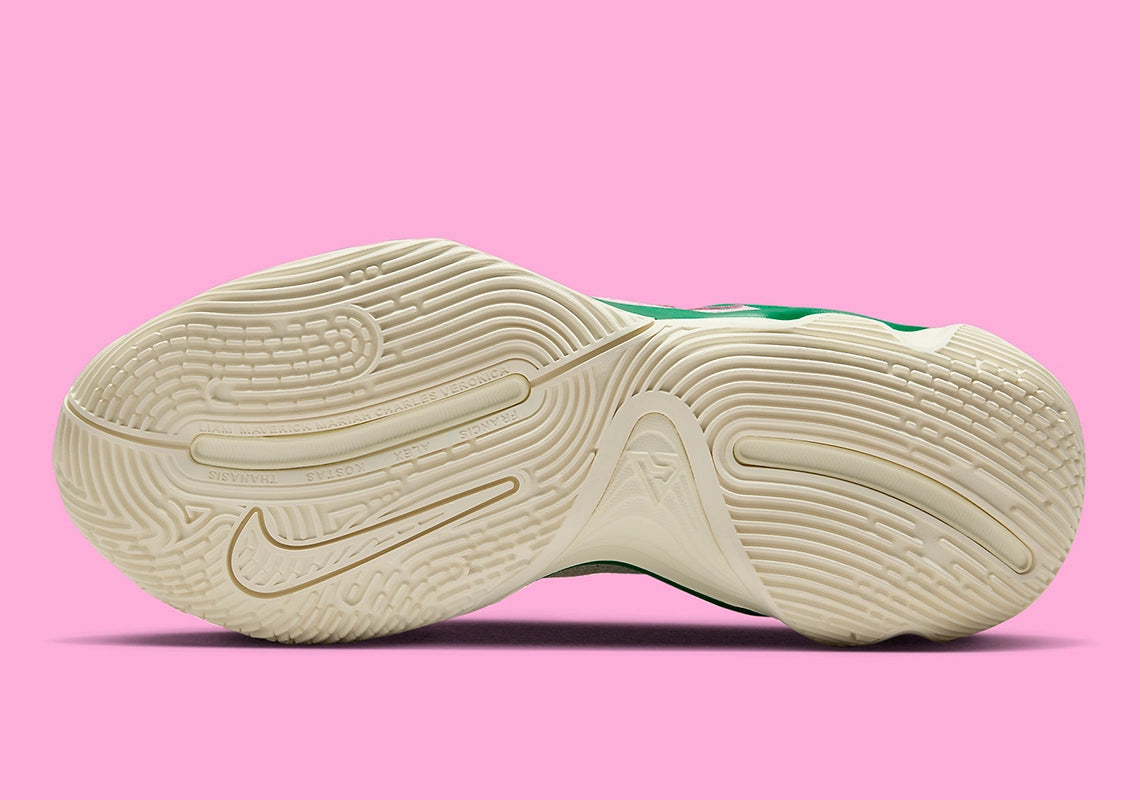 Nike Giannis immortalité 3 vert/rose