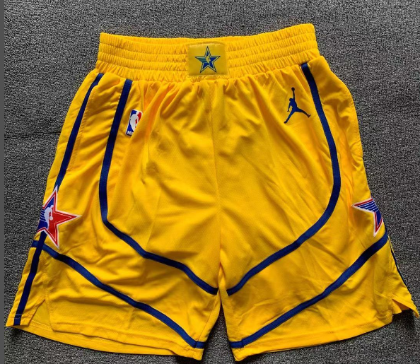 All stars yellow Shorts