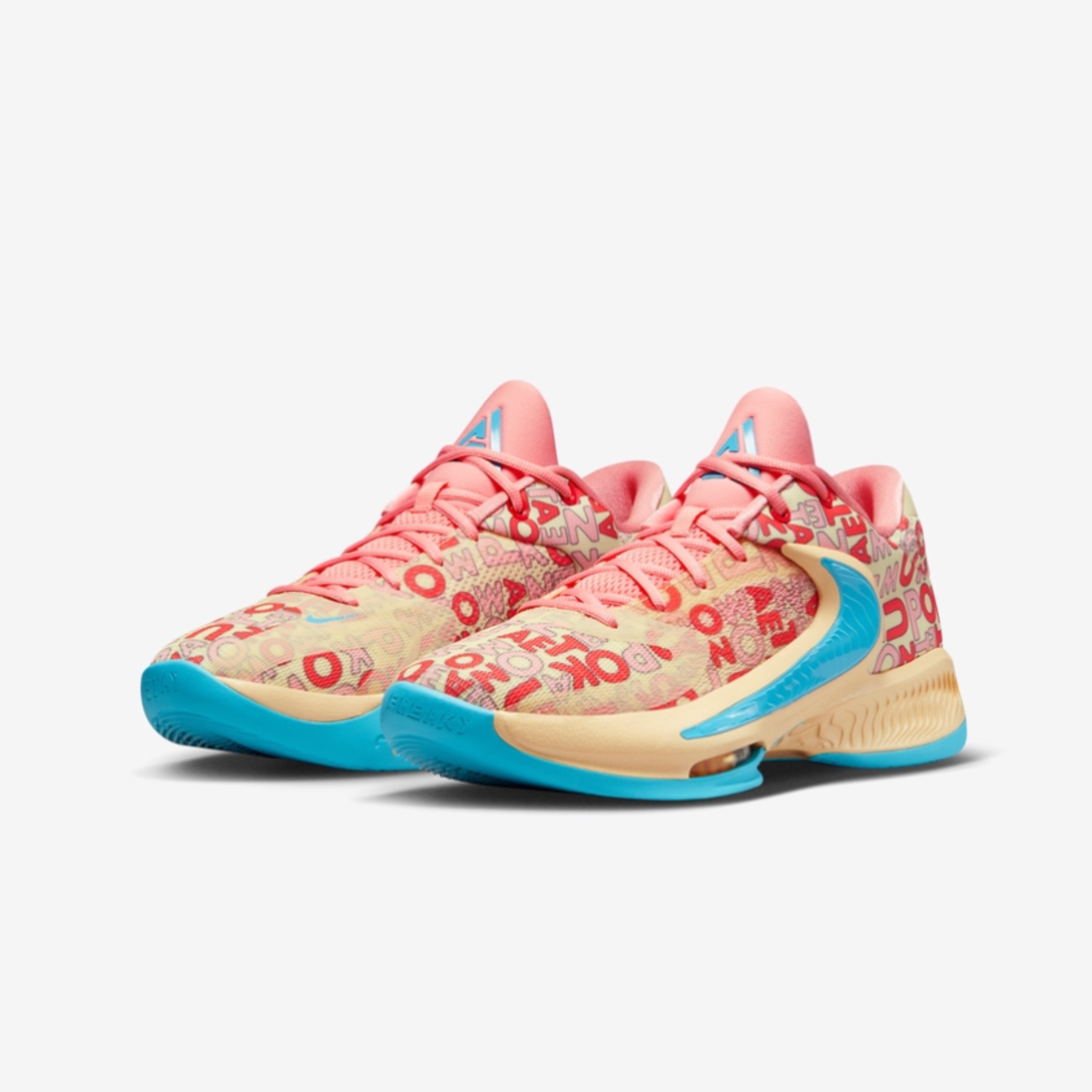 Nike Zoom Freak 4 lettre bros vanille éclair