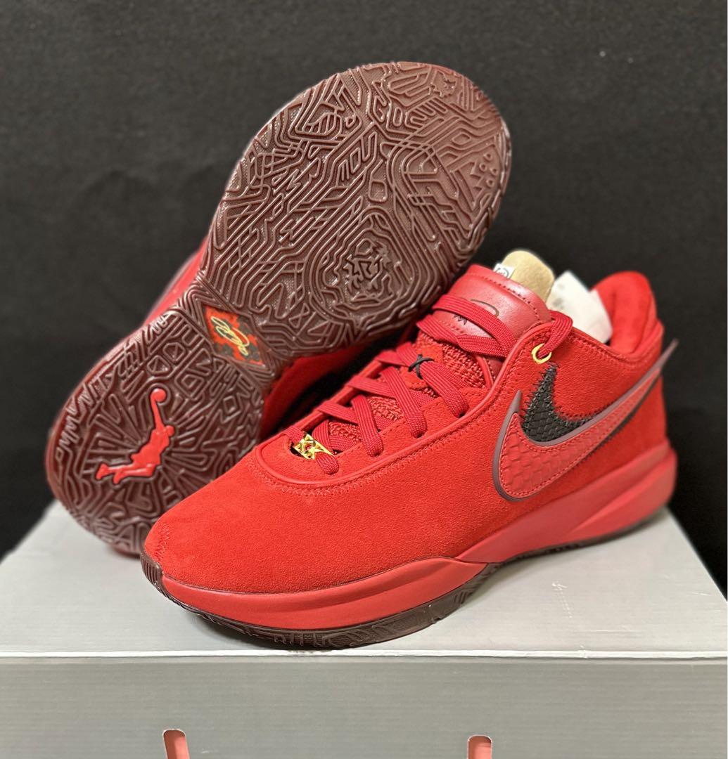 Nike lebron 20 red