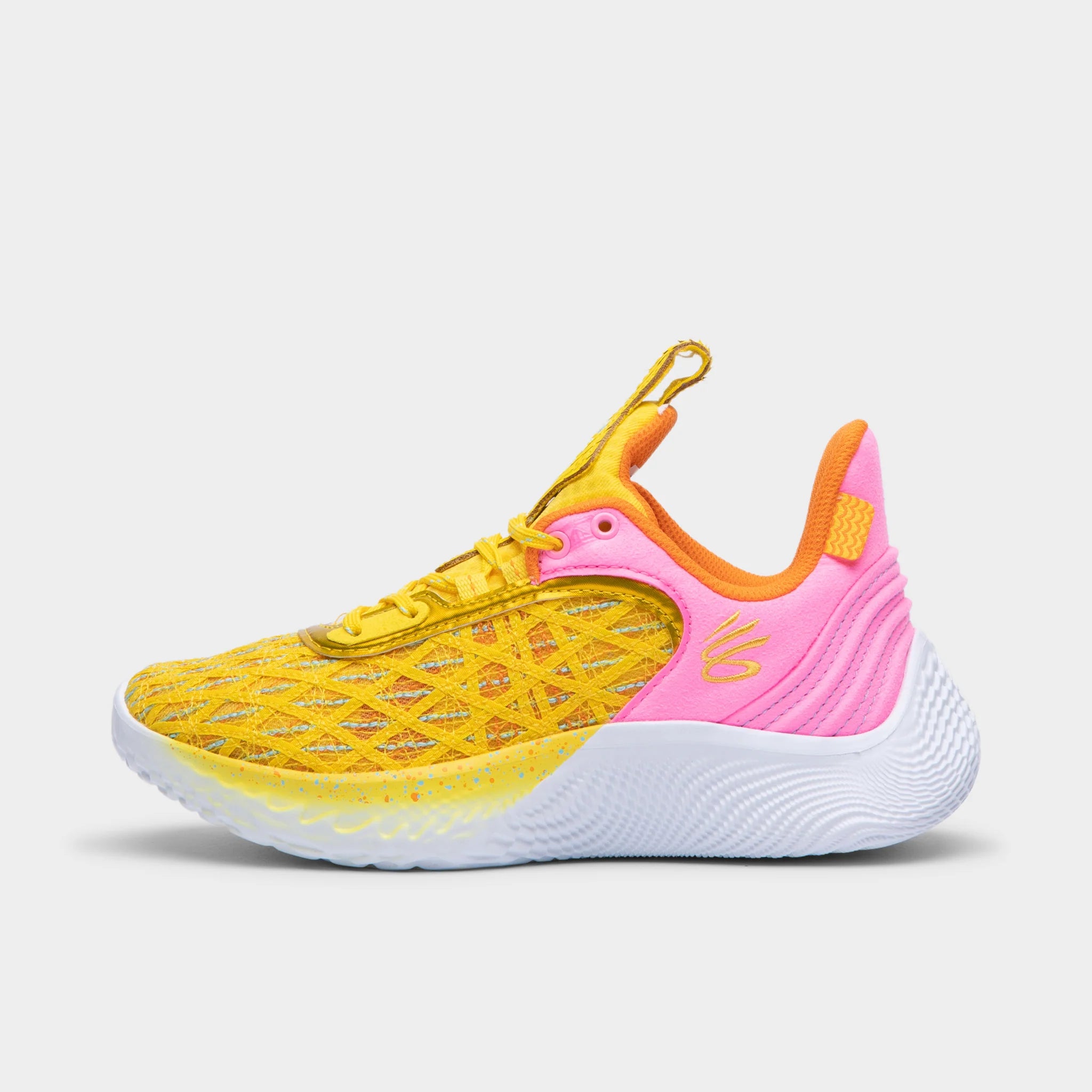 Under Armour Curry 9 generation yellow & Pink