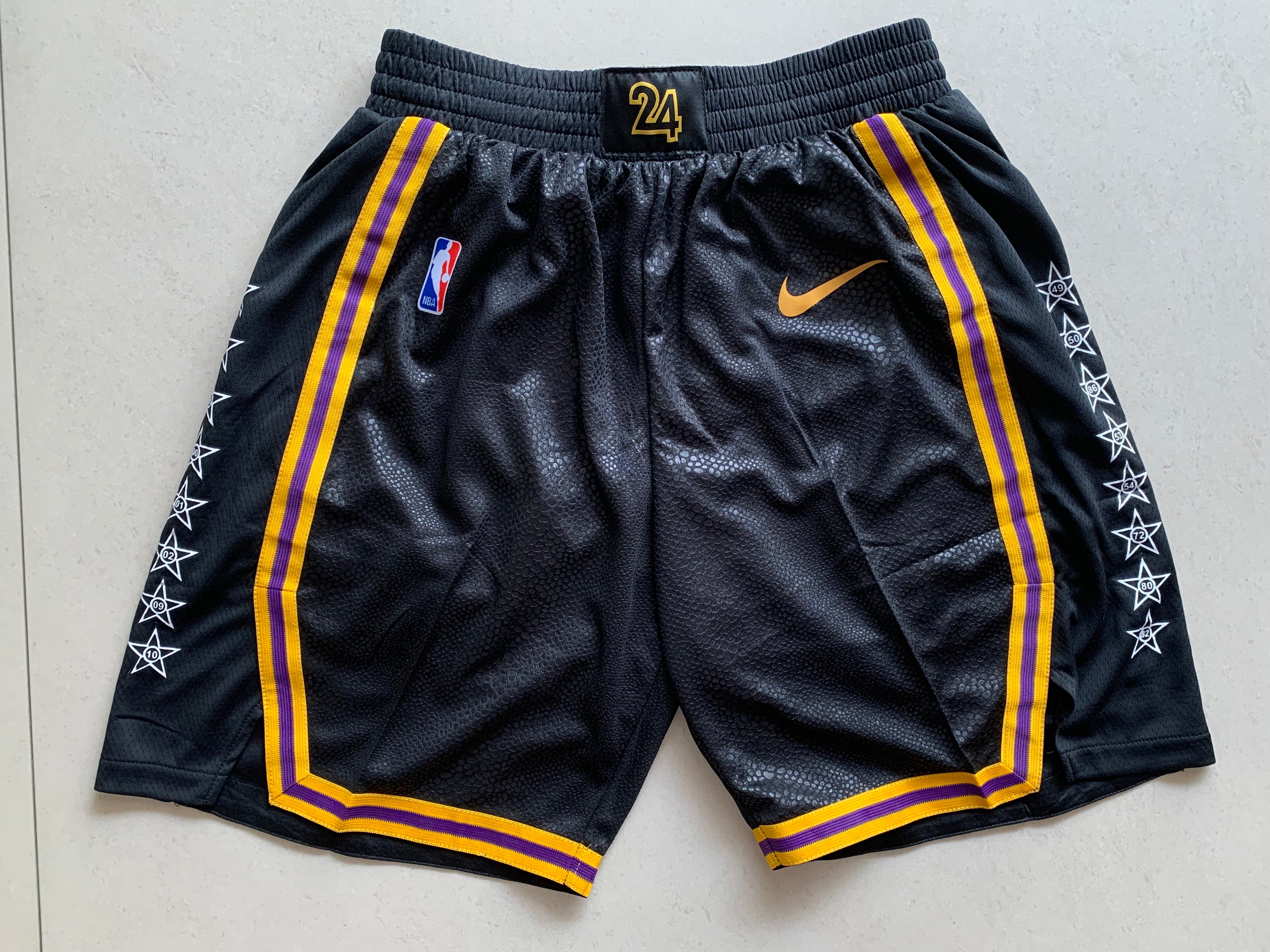 Lakers snake black print Shorts