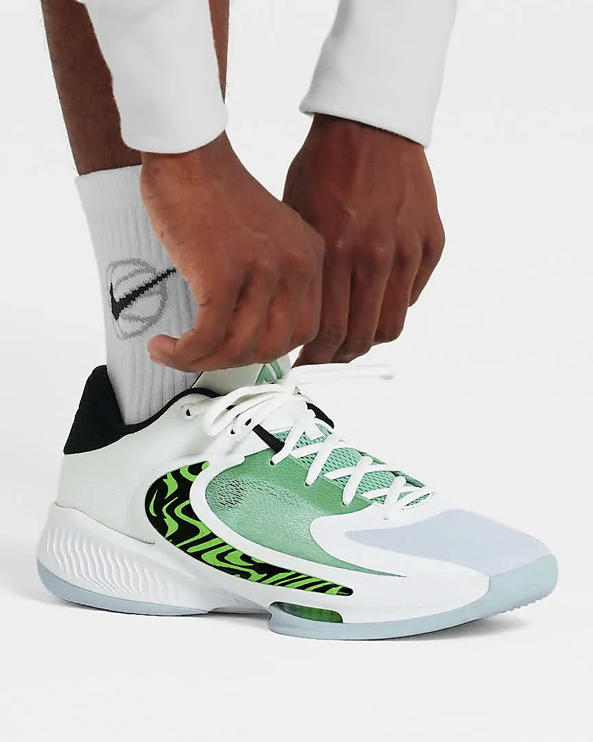 Nike Zoom Freak 4 blanc/vert