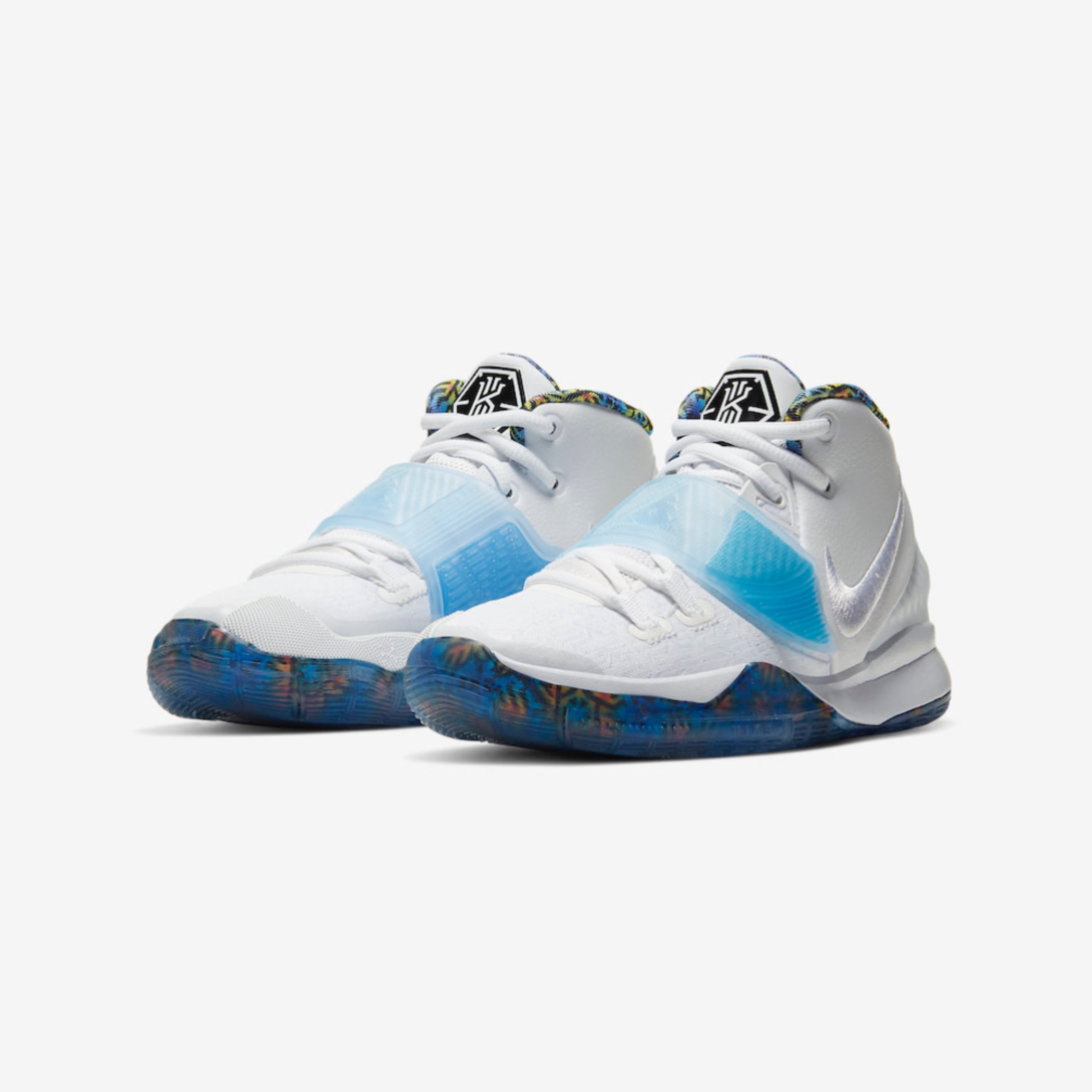 Nike Kyrie 6 Blanc et Bleu