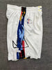 Nets city white Shorts