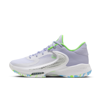 Nike Zoom Freak 4 blanc/vert néon