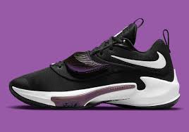 Nike  Zoom Freak 3  Black & Purple