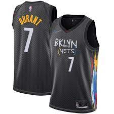 Maillot noir Brooklyn Nets 7 Durant