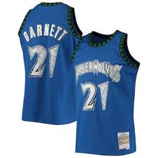 Retro Minnesota timberwolves 21 garnet jersey