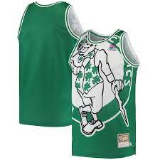 Maillot rétro Boston Celtics big face vert