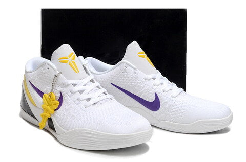 Nike Kobe 9 Low 'Lakers/White' Big