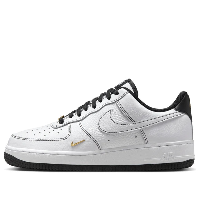Nike Air Force 1 '07 'White Black Gold'