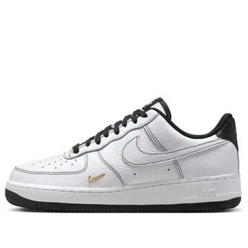 Nike Air Force 1 '07 'White Black Gold'