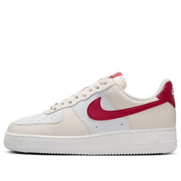 Nike Air Force 1 '07 'Pale Ivory University Red'