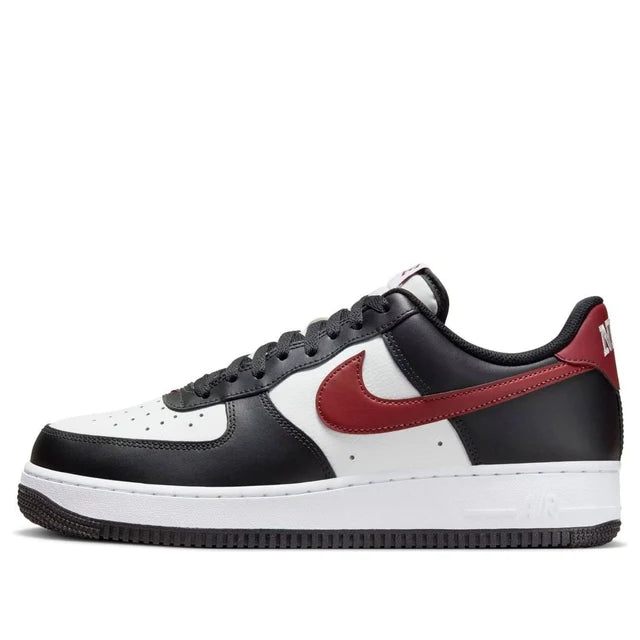 Nike Air Force 1 '07 'Black White Red'