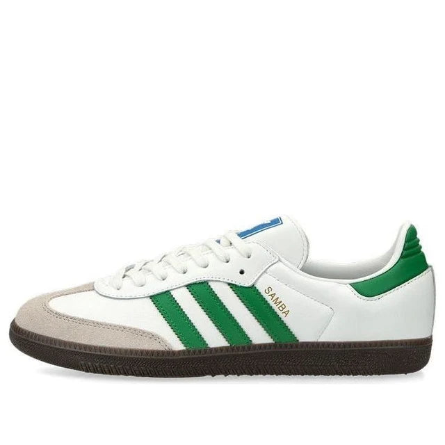 Adidas-Samba OG  'White Green'
